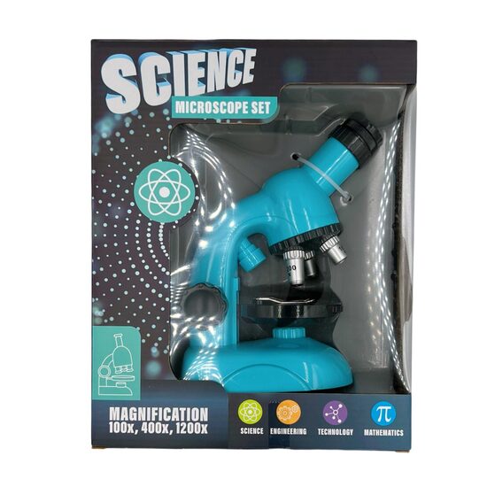 Rotaļlieta "Mikroskops" 23x11x29cm, zils