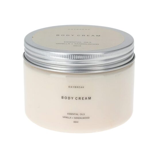 DAYBREAK ķermeņa krēms 300ml, vaniļas - sandalkoka