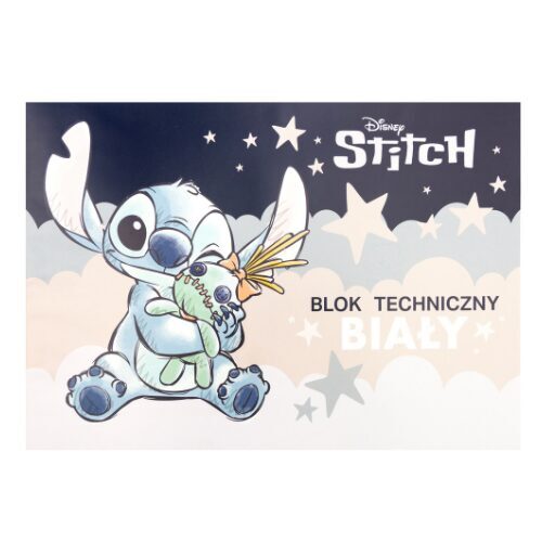 STITCH zīmēšanas albums A4, 10 lapas, 170gsm, melns
