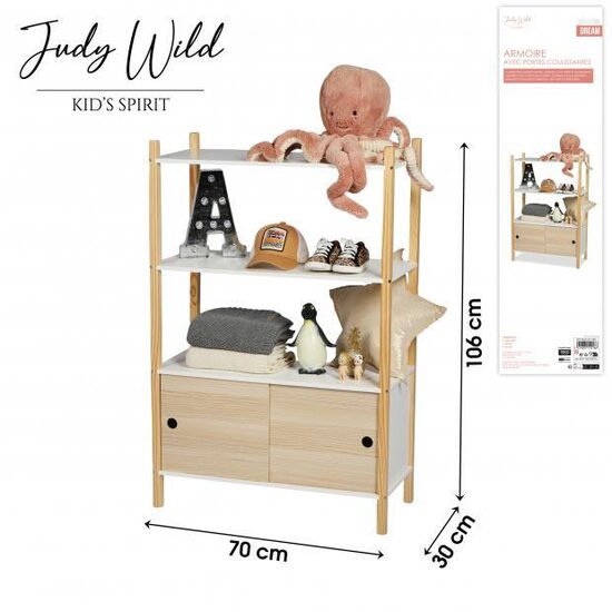 JUDY WILD plauktiņš ar bīdāmām durvīm