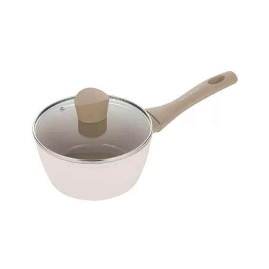 MOKKA kreamiskā pārklājuma katls ar vāku d16cm/1.1L