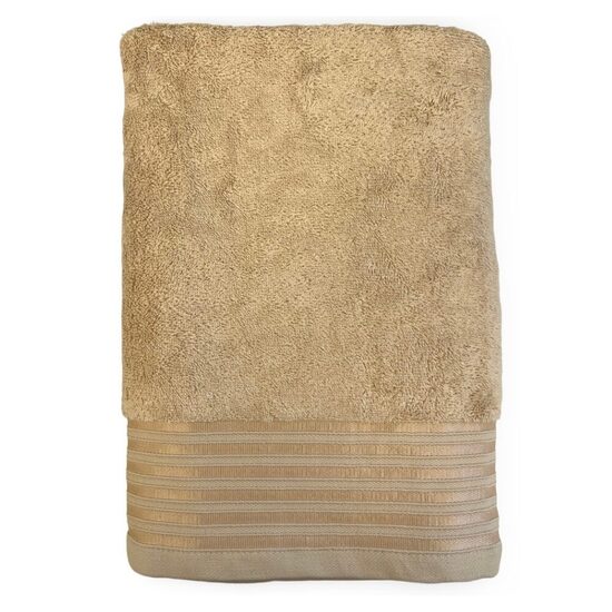 MODAL premium frotē dvielis 70x140cm, 60% kokvilna/40% modāls, bēšs