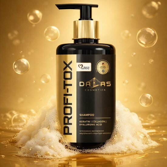 DALAS šampūns ar keratīnu, kolagēnu un hialuronskābi, 1L
