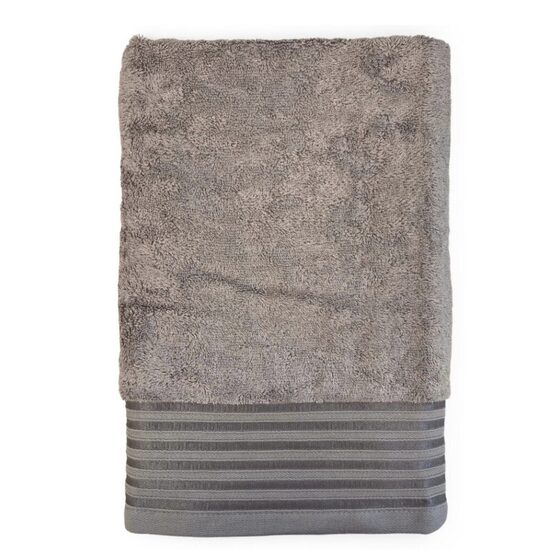 MODAL premium frotē dvielis 70x140cm, 60% kokvilna/40% modāls, pelēks