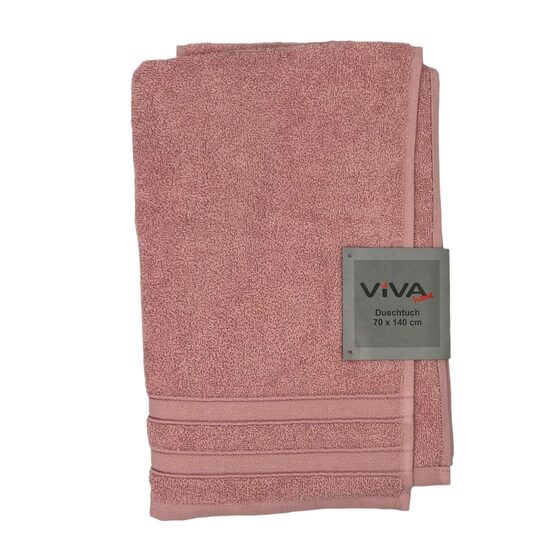 VIVA HOME "EVA" vannas dvielis 70x140cm, 100% kokvilna, maigi rozā
