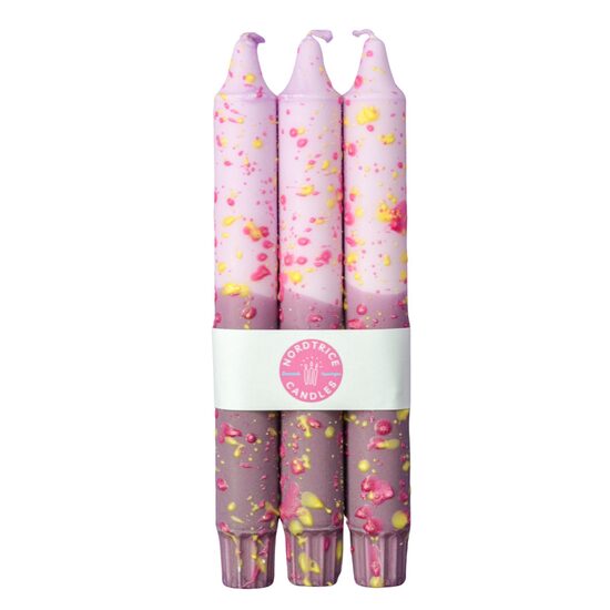 NORDTRICE "hand-made" stearīna sveces 3gab, +/-6h