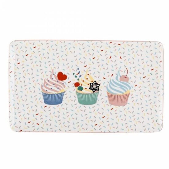 MUFFI porcelāna šķīvis 25x15.8cm