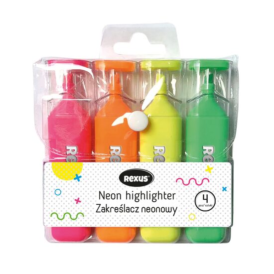REXUS marķieru komplekts 4gab