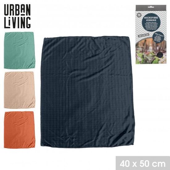URBAN LIVING mikrofibras lupatiņa stiklam 40x50cm