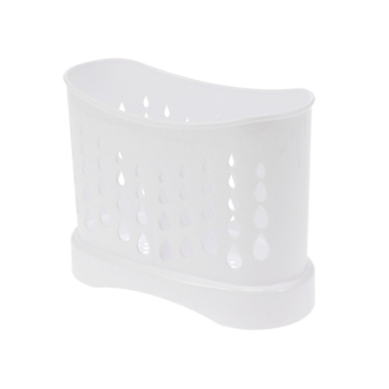 Virtuves piederumu uzglabāšanas trauks, balts