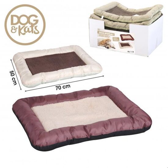 DOG & KATS gulta 70x50cm