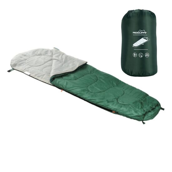 REDCLIFFS OUTDOOR guļammaiss ar spilvenu 230x80x50cm, zaļš