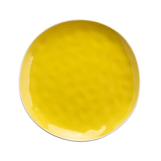 ARANCINI keramikas šķīvis d27cm, dzeltens