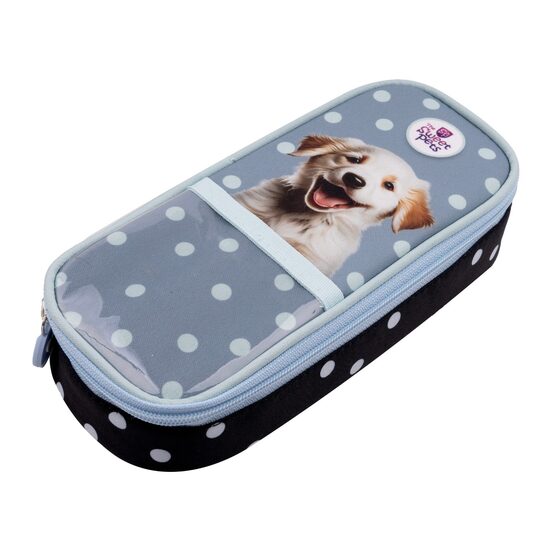 SWEET PETS penālis ar papildus kabatu no ārpuses un papildus mini iekšpuses nodaļu