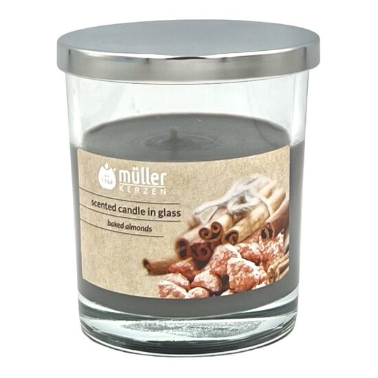 MULLER aromātiskā svece +/-40h, grauzdētas mandeles