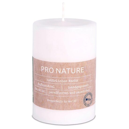 MULLER PRO NATURE stearīna svece +/-24h