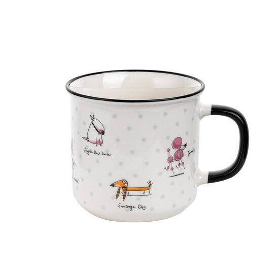PUPPY porcelāna krūze 460ml