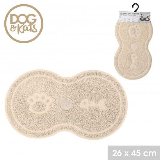 DOG & KATS gumijas paklājiņš 26x45cm