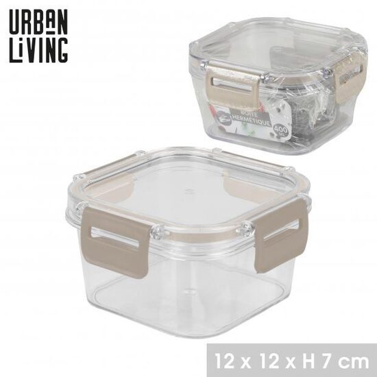 URBAN LIVING plastmasas uzglabāšanas trauks 400ml