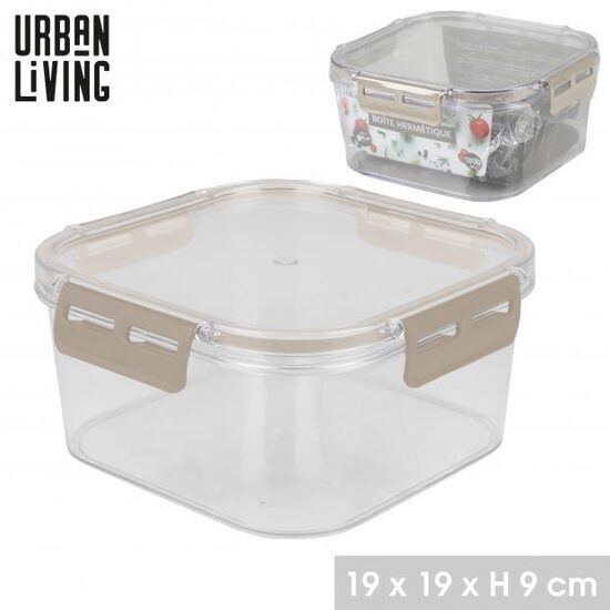 URBAN LIVING plastmasas uzglabāšanas trauks 1800ml