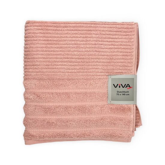 VIVA HOME "FIFI" vannas dvielis 70x140cm, 100% kokvilna, maigi rozā