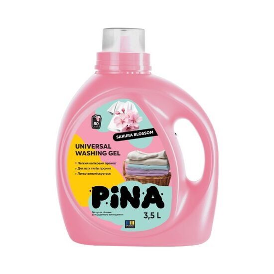 PINA veļas mazg. gēls 3.5L "Sakura Blossom"