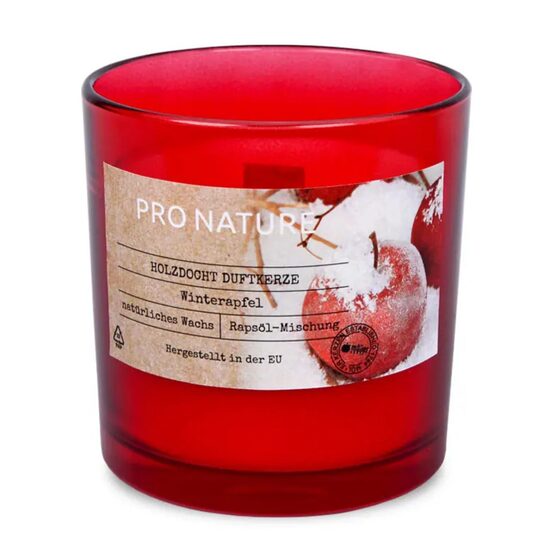 MULLER PRO NATURE rapšu vaska svece +/-40h, ziemas āboli