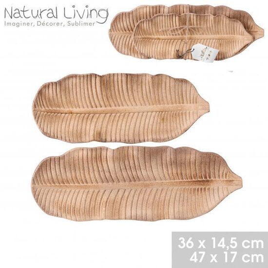 NATURAL LIVING paplātes 2gab