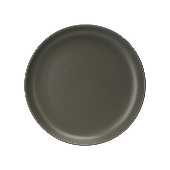 MATTE keramikas šķīvis d20cm x h2.5cm, tumši pelēks