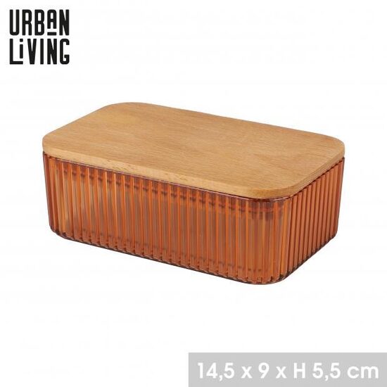 SAMBA plastikas uzglabāšanas trauks 0.5L/14.5x9x5.5cm