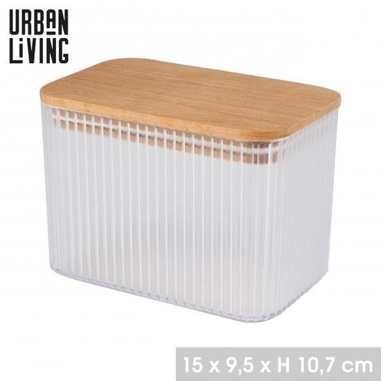 SAMBA plastikas uzglabāšanas trauks 1.0L/15x9.5x11cm