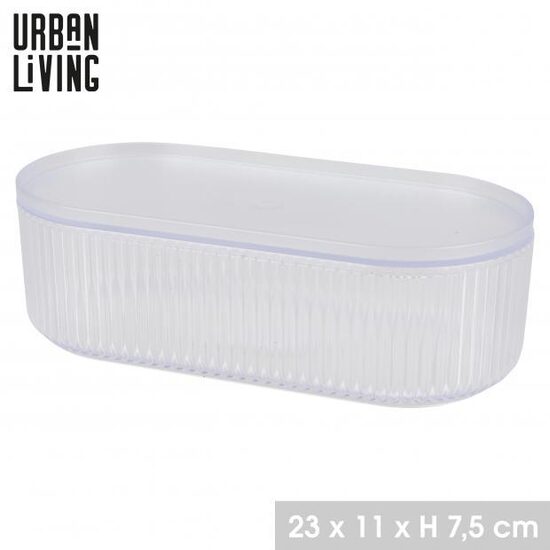 SAMBA plastikas uzglabāšanas trauks 1.0L/23x11x7.5cm
