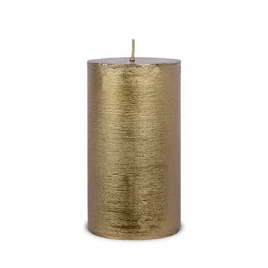 MULLER svece "Metallic" +/-32h, zelta