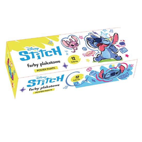 STITCH guaša krāsas ar 12 toņiem, katrs 20ml