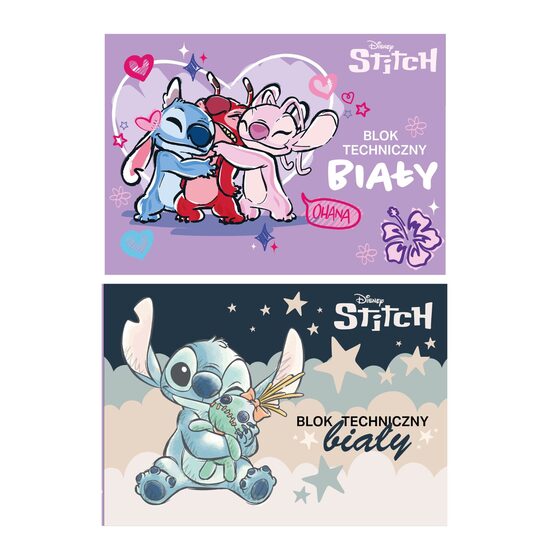 STITCH zīmēšanas albums A4, 10 lapas, 170gsm
