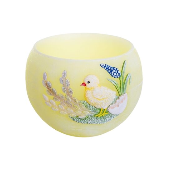 BARTEK "EASTER" "hand-made" parafīna svečturis ar svecīti d12cm