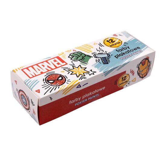 MARVEL guaša krāsas ar 12 toņiem, katrs 20ml