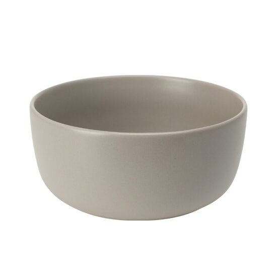 MATTE keramikas bļoda 800ml/d15x7cm, gaiši pelēka