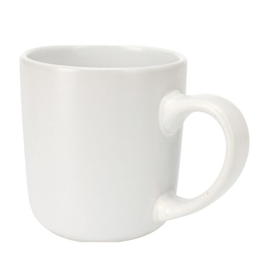 MATTE keramikas krūze 370ml, balta