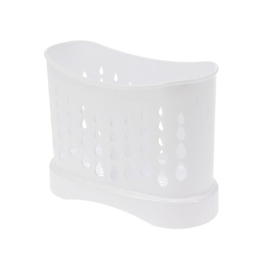 Virtuves piederumu uzglabāšanas trauks, balts