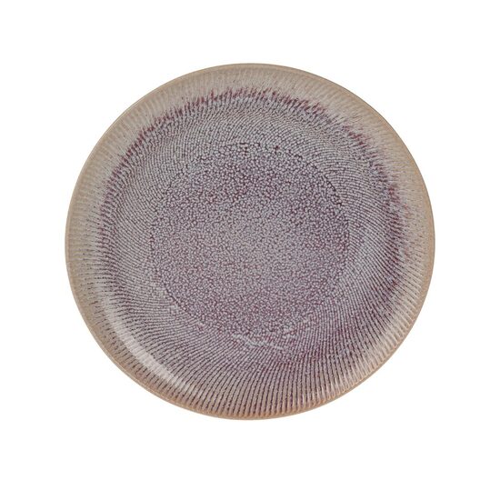 NATURE keramikas šķīvis d22cm x 2.7cm, rozā