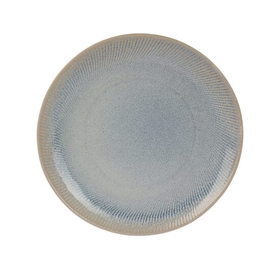 NATURE keramikas šķīvis d22cm x 2.7cm, zils