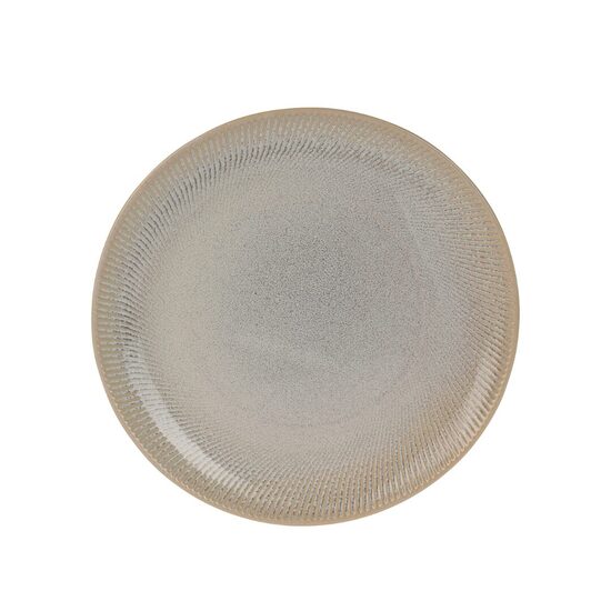 NATURE keramikas šķīvis d22cm x 2.7cm, bēšs