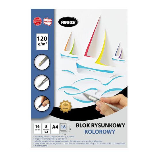 REXUS PREMIUM aplikāciju papīrs A4, 16 lapas, 120g