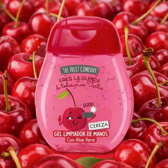 THE FRUIT COMPANY roku dezinfekcijas želeja CHERRIES, 45ml