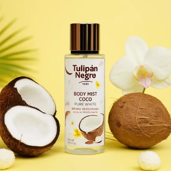 TULIPAN NEGRO izsmidzināms sprejs ķermenim COCONUT, 250ml