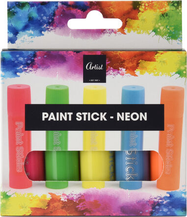 ARTIST  zīmēšanas krāsas-flomasteri, 5gab, neona krāsas