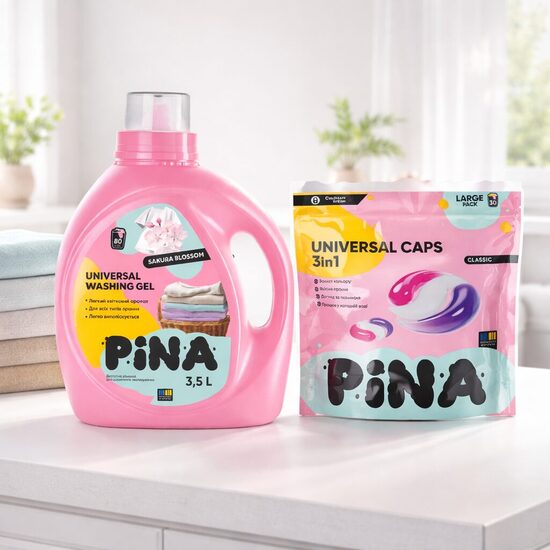 PINA “Economy” veļas mazg. k-ts, 2gab