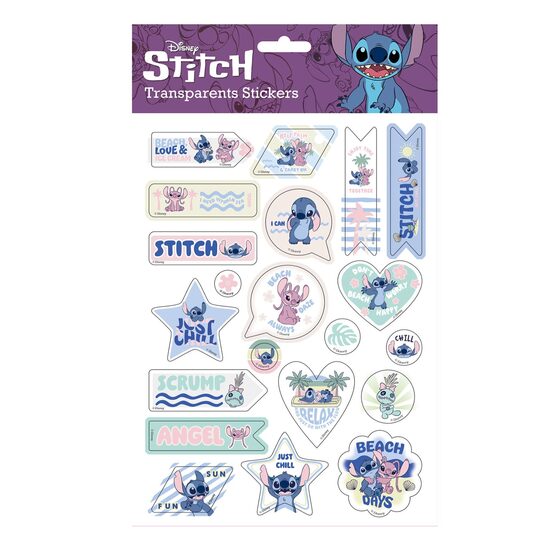STITCH uzlīmes, 63gab komplektā