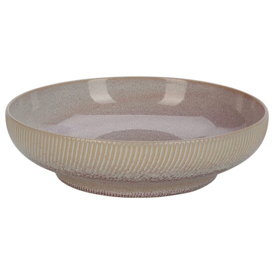 NATURE keramikas bļoda 1650ml/d24cm x h6.3cm, rozā